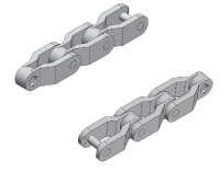 Пластиковая цепь для транспортировки ящиков 600 43 POM