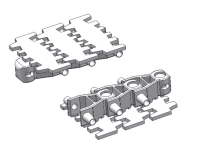 Пластиковая цепь поворотная 2350PW K406 (103 мм) POM