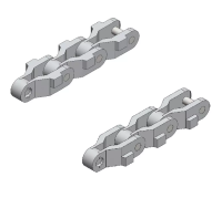 Пластиковая цепь для транспортировки ящиков 600 43 TAB POM