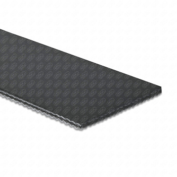 Конвейерная лента из поливинилхлорида (ПВХ) черная